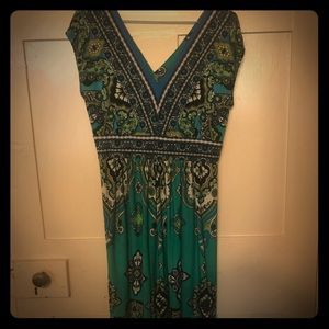 Vintage Paisley Dress